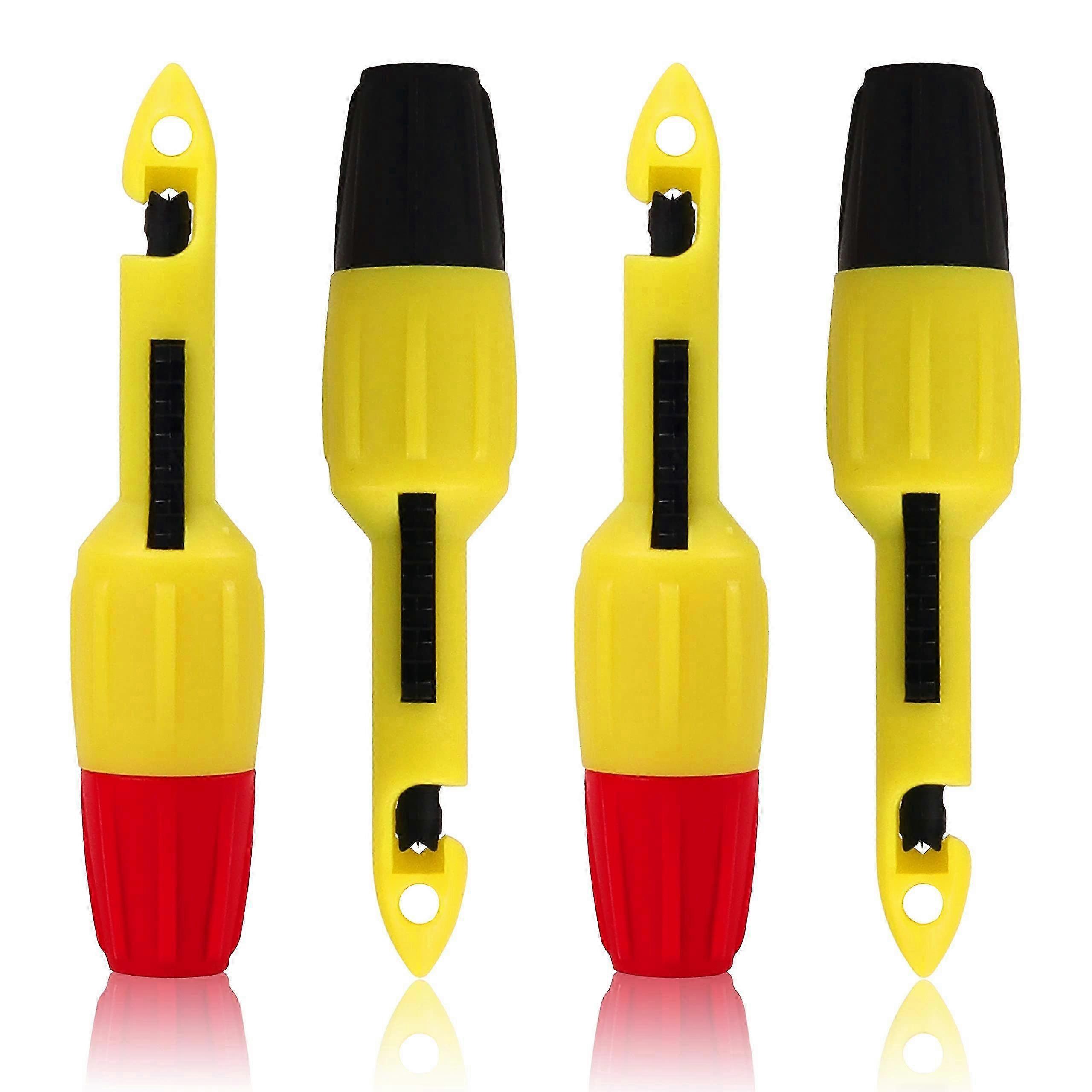 Wire Piercing Test Probe for Multimeter Leads, Adjustable Angle, Secure Contact, 4-Pack