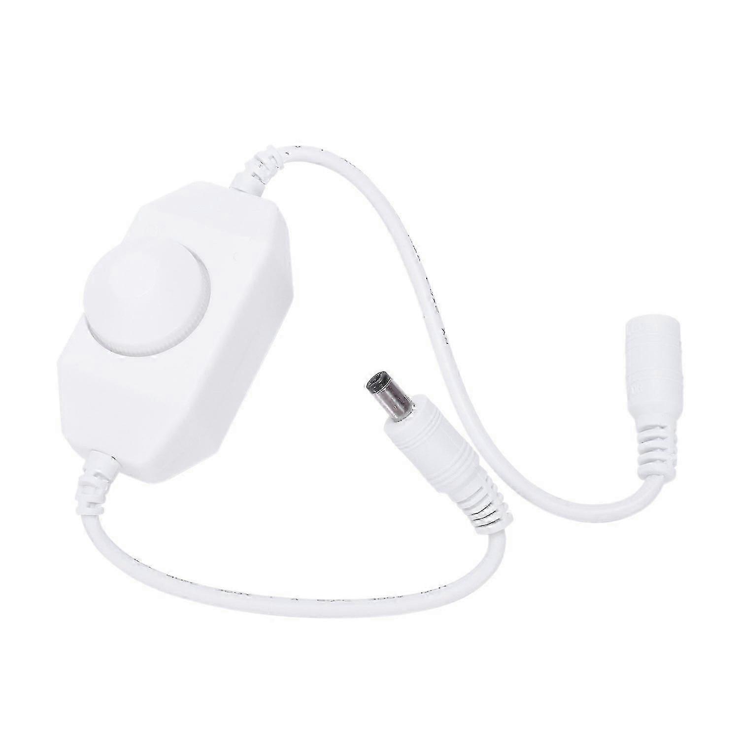 Brightness Adjustment LED Dimmer Controller 12V/24V 6A Clear White