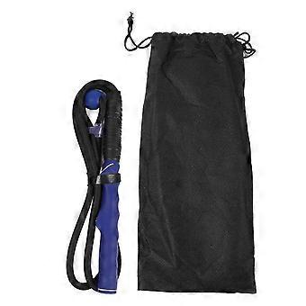 Swing Trainer with Ball Nylon Rubber Adjustable Anti Slip Swing Speed Training Aid Warm Up Stick for Arm Strength Exercise Blue 26-27