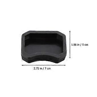 Reptile Food Bowl Plastic Water Feeding Dish for 10Pcs Reptile Animals