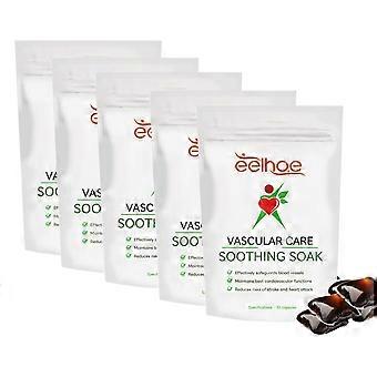 1-5X Vascular care soothing soak pack soothes and repairs veins, dredges meridians