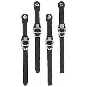 Skate Buckle Strap for Fixing Roller Skates with 4Pcs Adjustable