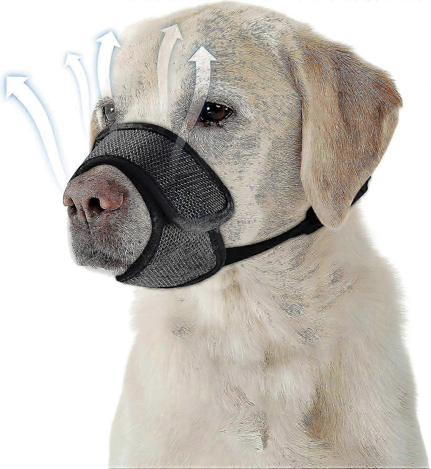 Soft Adjustable Mesh Muzzle S