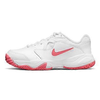 Zapatillas de tenis bajas Nike Court Jr. Lite 2, color rosa/blanco, GS CD0440-166