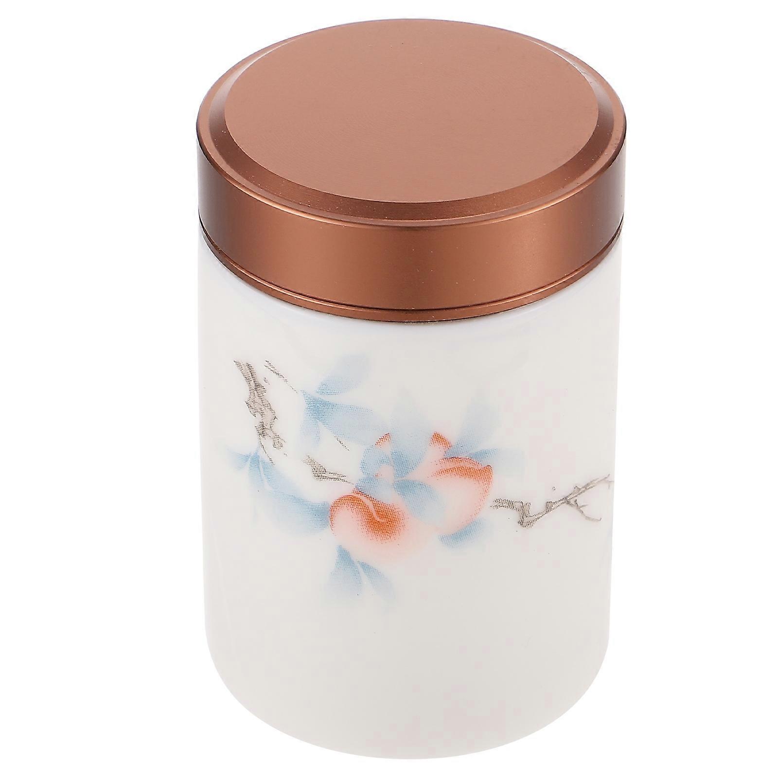 Tea Leaf Sealed Jar Ceramic Container for Home Use 3Pcs Set