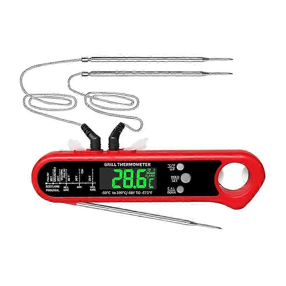 Dual-Probe Instant-Read Meat Thermometer