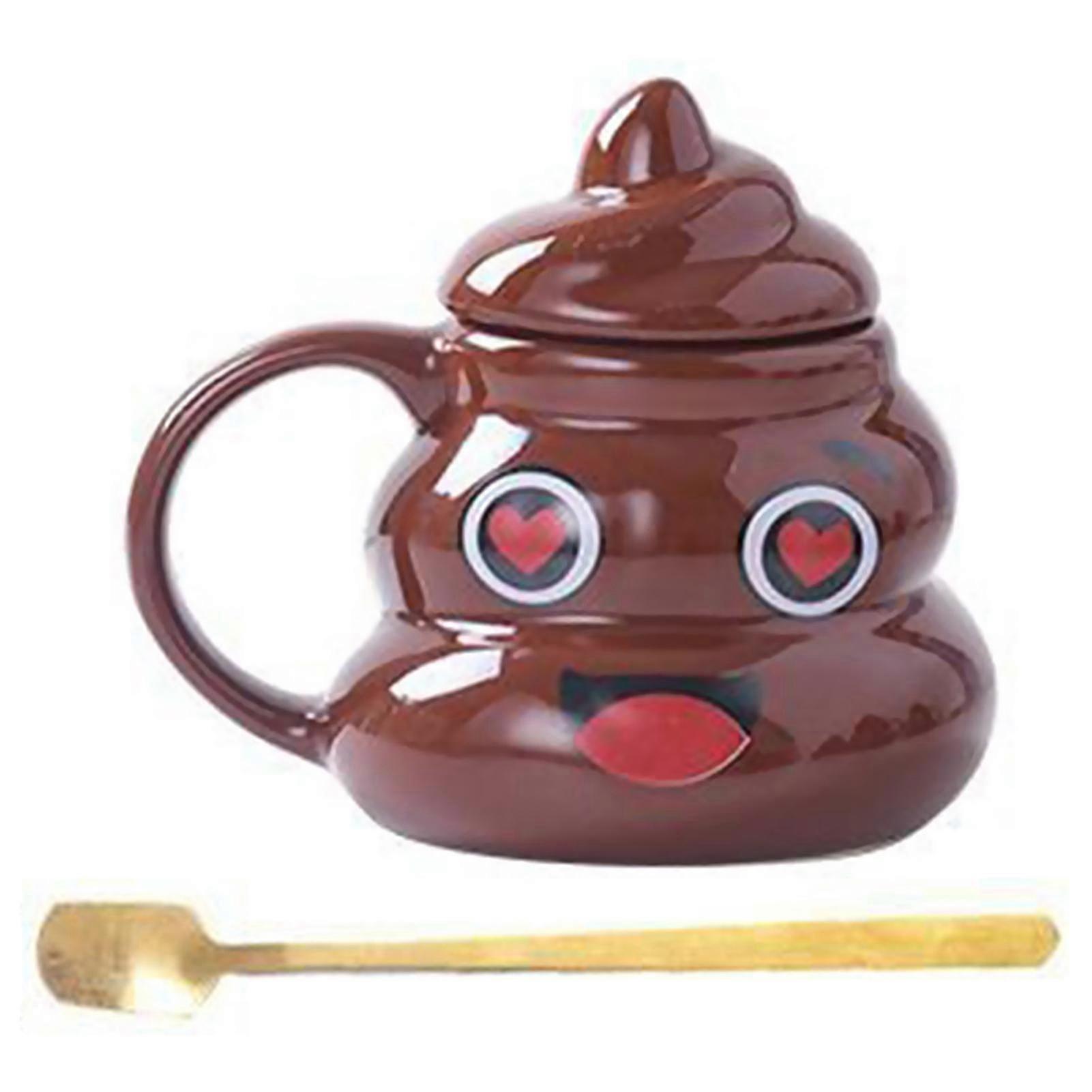 480ml Funny Poop Ceramic Mug