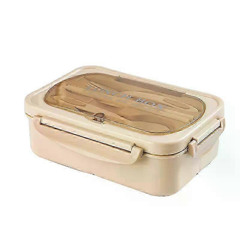 PP Divided Bento Box Leakproof With Cutlery