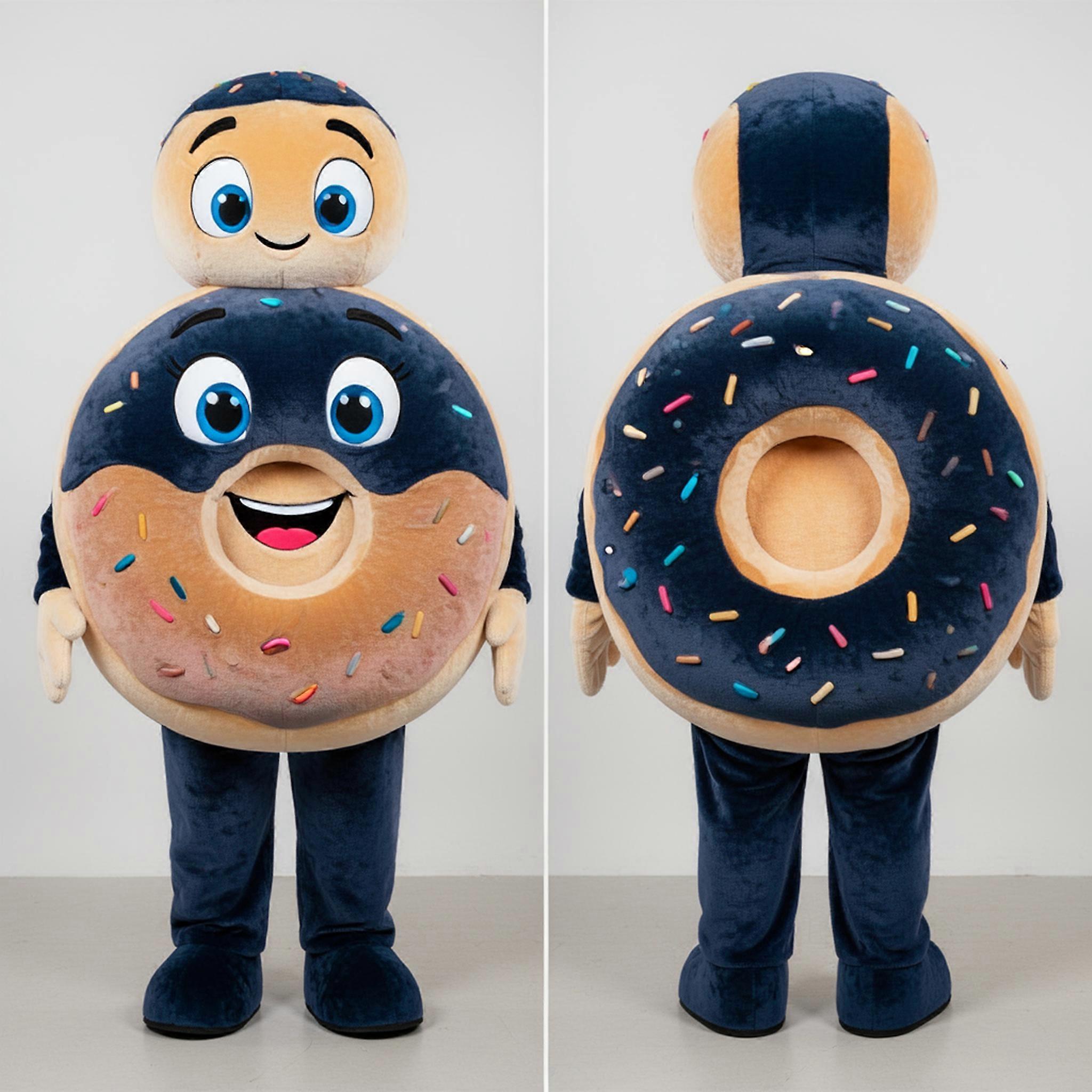 MASTICOT Navy Round Bagels Mascot