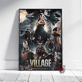 Resident Evil Village Ethan Winters Horror Game Jigsaw Puzzle FOO1384