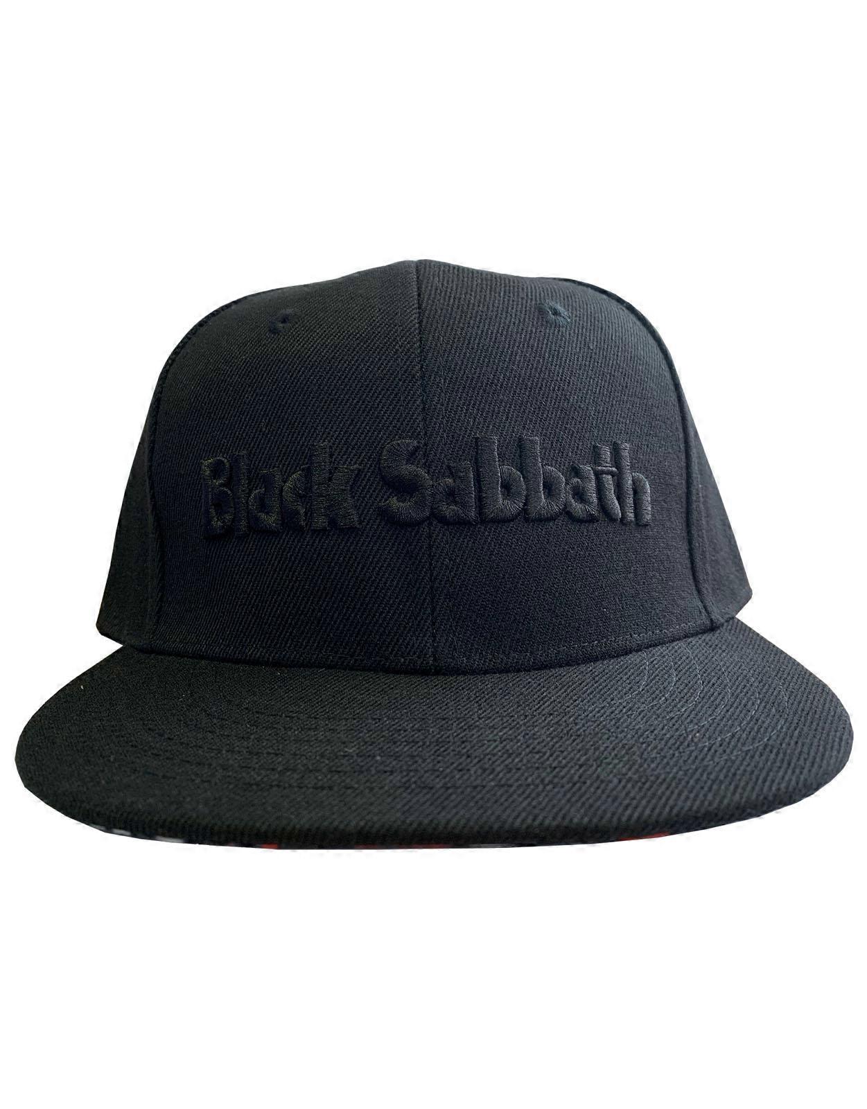 Black Sabbath band Logo & Demon Snapback Baseball Cap
