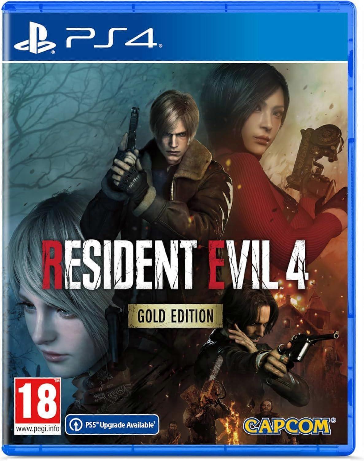 Resident Evil 4 Remake PS4 Game (Gold Edition)