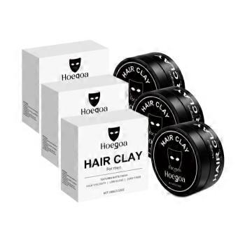 Limited-Time Offer!3x Hair Clay for Men Matte Finish with Strong Hold, Hair Styling Clay, Instantly Adds Texture & Volume, 100g