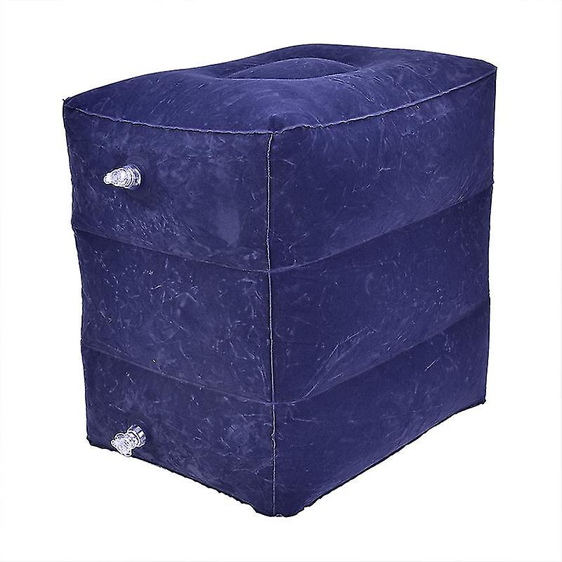 Φουσκωτό φορητό μαξιλάρι ταξιδιού μαξιλάρι αεροπλάνο τρένο παιδικά κρεβάτι πόδια ανάπαυσης