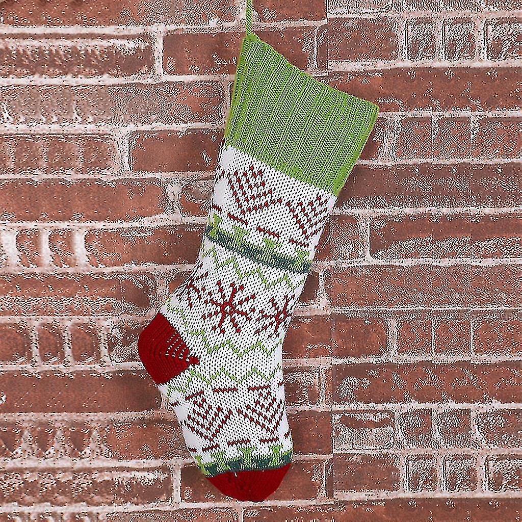 Knitted Stocking Gift Bag Decorating Supplies Candy Stocking