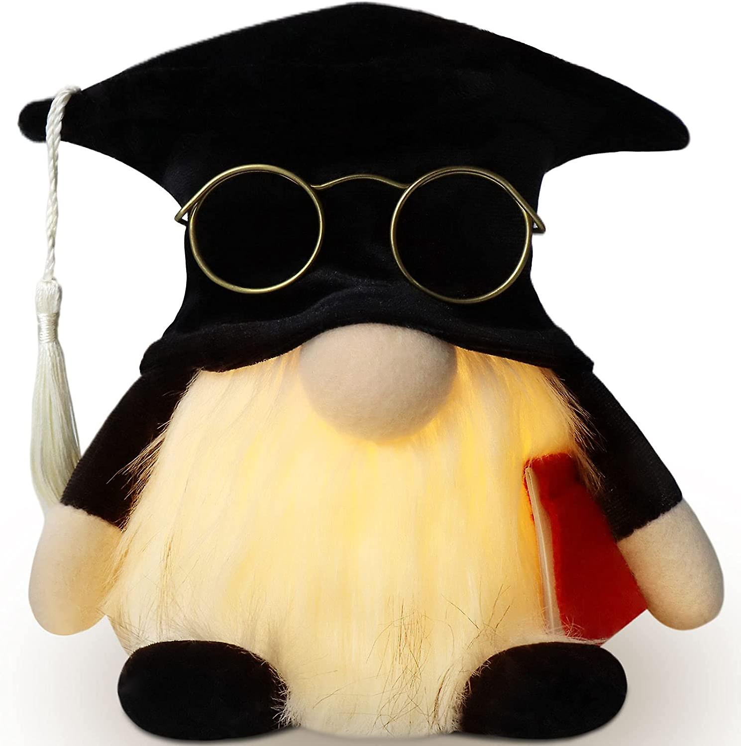 Dww-Dcorations de cadeau de remise des diplmes 2023 (obtenir un certificat), dcorations de fte de flicitations en peluche pour le gnome de l'lve-ensei