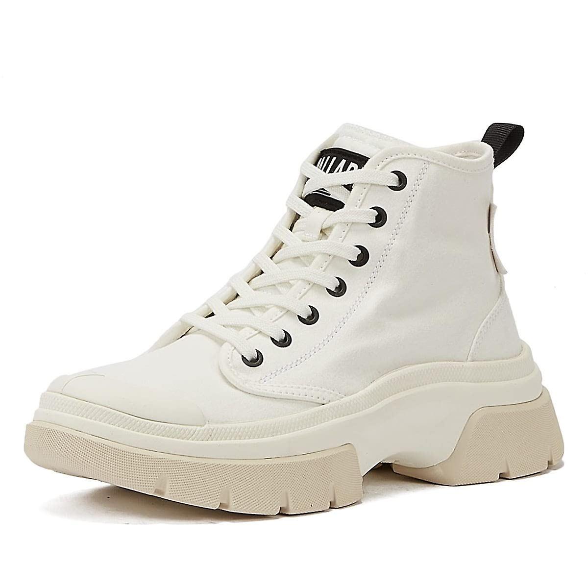 Palladium Pallawave Womens Star White Boots