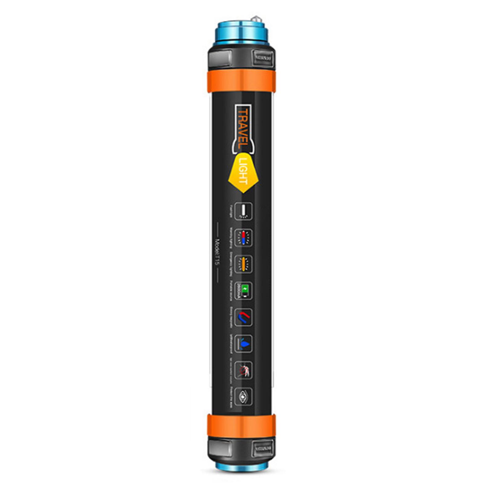 Portable Led Camping Light 6 Modes Dimmable Torch Tents Lamp For Diving Hiking Fishing Inspection
