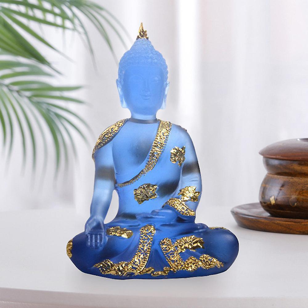 Resin Buddha Statue Ornaments Creative Craft Tabletop Statue Gift