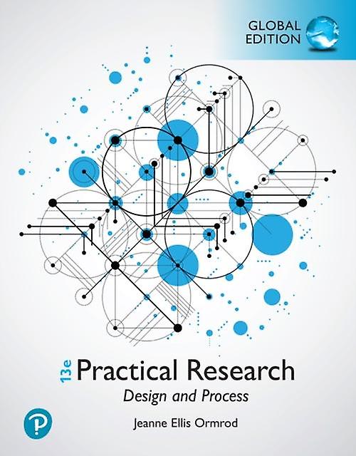 Practical Research Design And Process Global Edition - Jeanne Ormrod - Research methods: general - Pearson Education Limited - Paperback