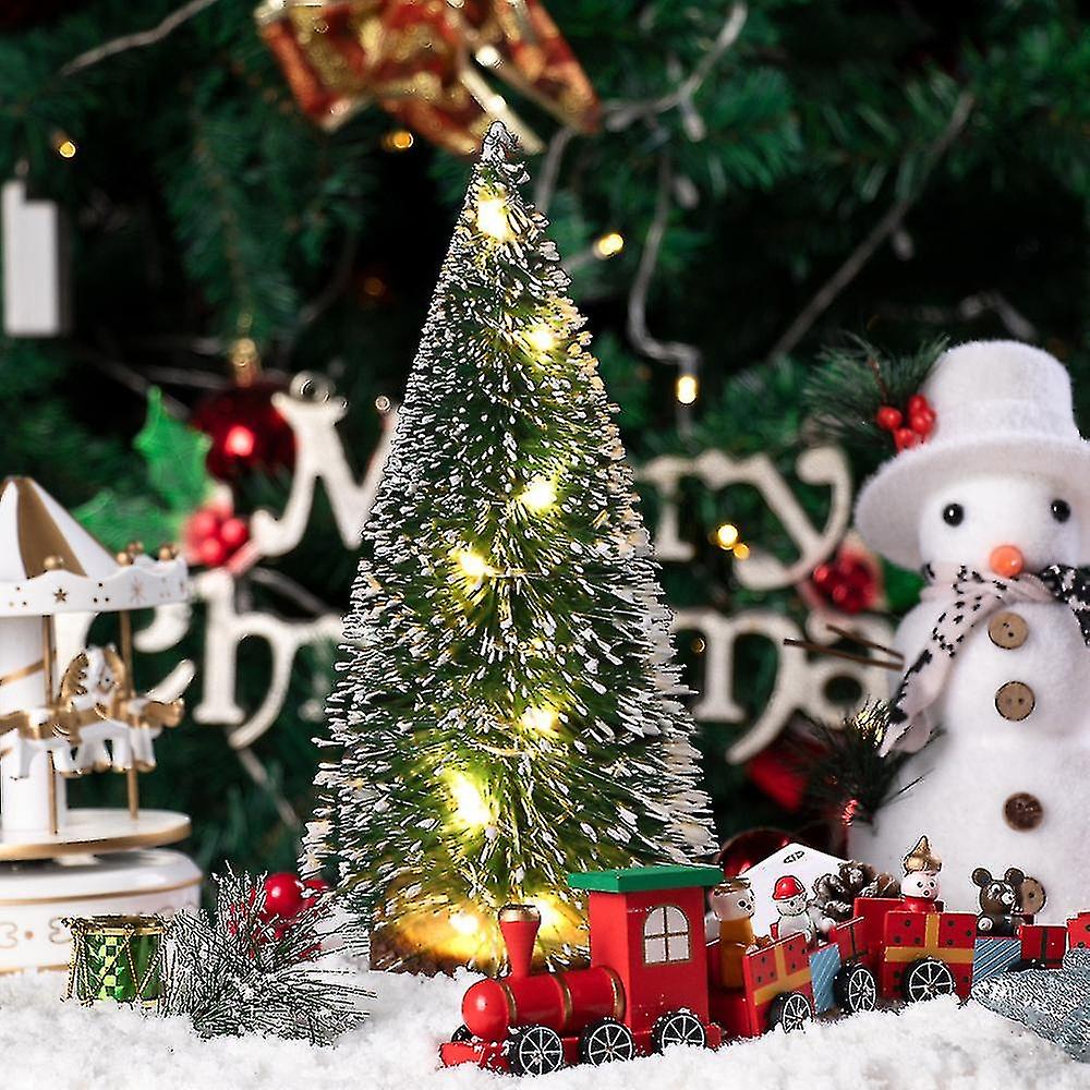 Mini Tree With Led Lights Small Pine Tree Home Xmas Decor