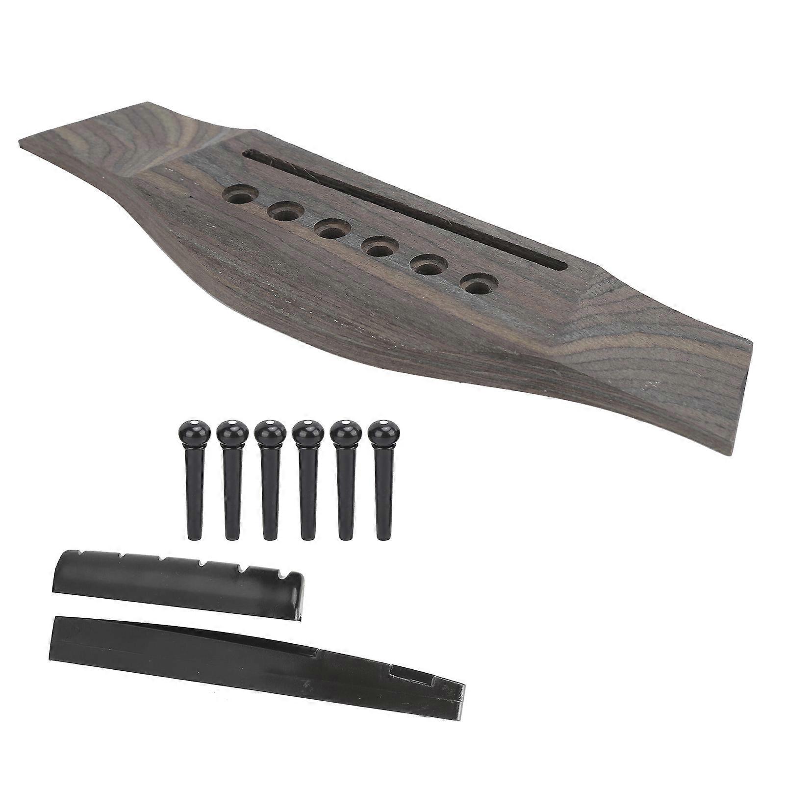 Guitar Accessories Bridge Pin Nut Replacement 6‑String Stringed Instrument Components