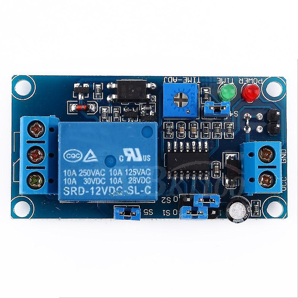 12V DC Time Delay Relay Module with Timer