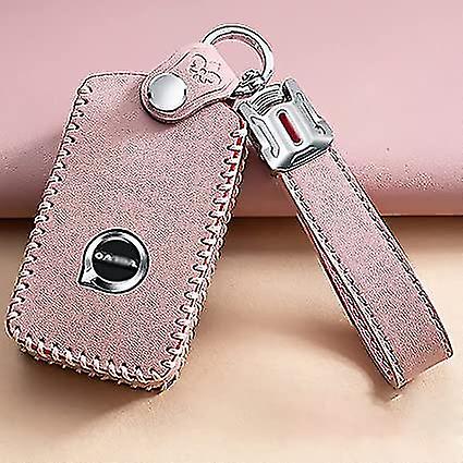 Pink Volvo S90 V90 Xc90 Xc60 Xc40 Car Key Cover Case Size 1