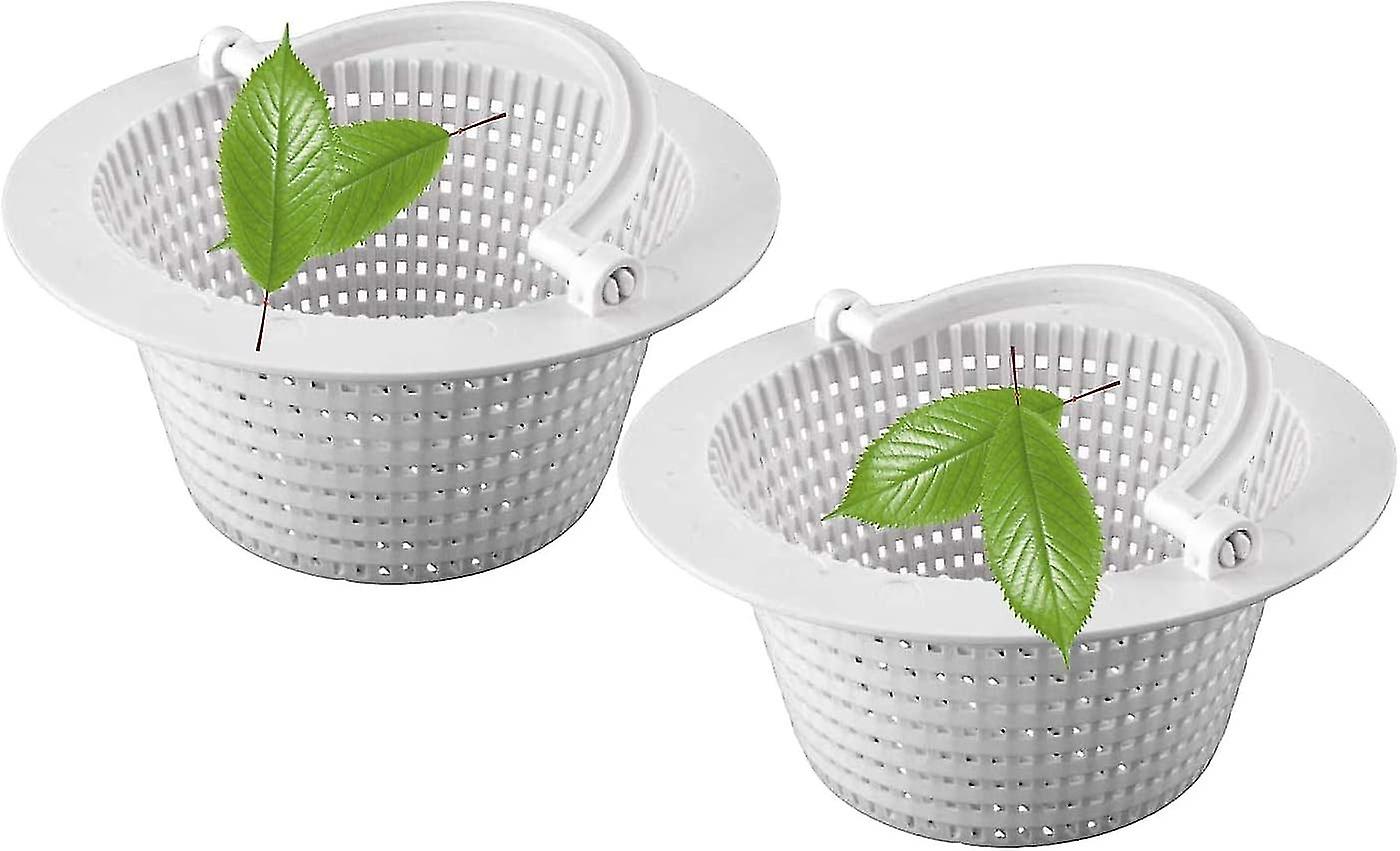 Inground Pool Skimmer Basket - Erstatning med håndtak, filterkurv
