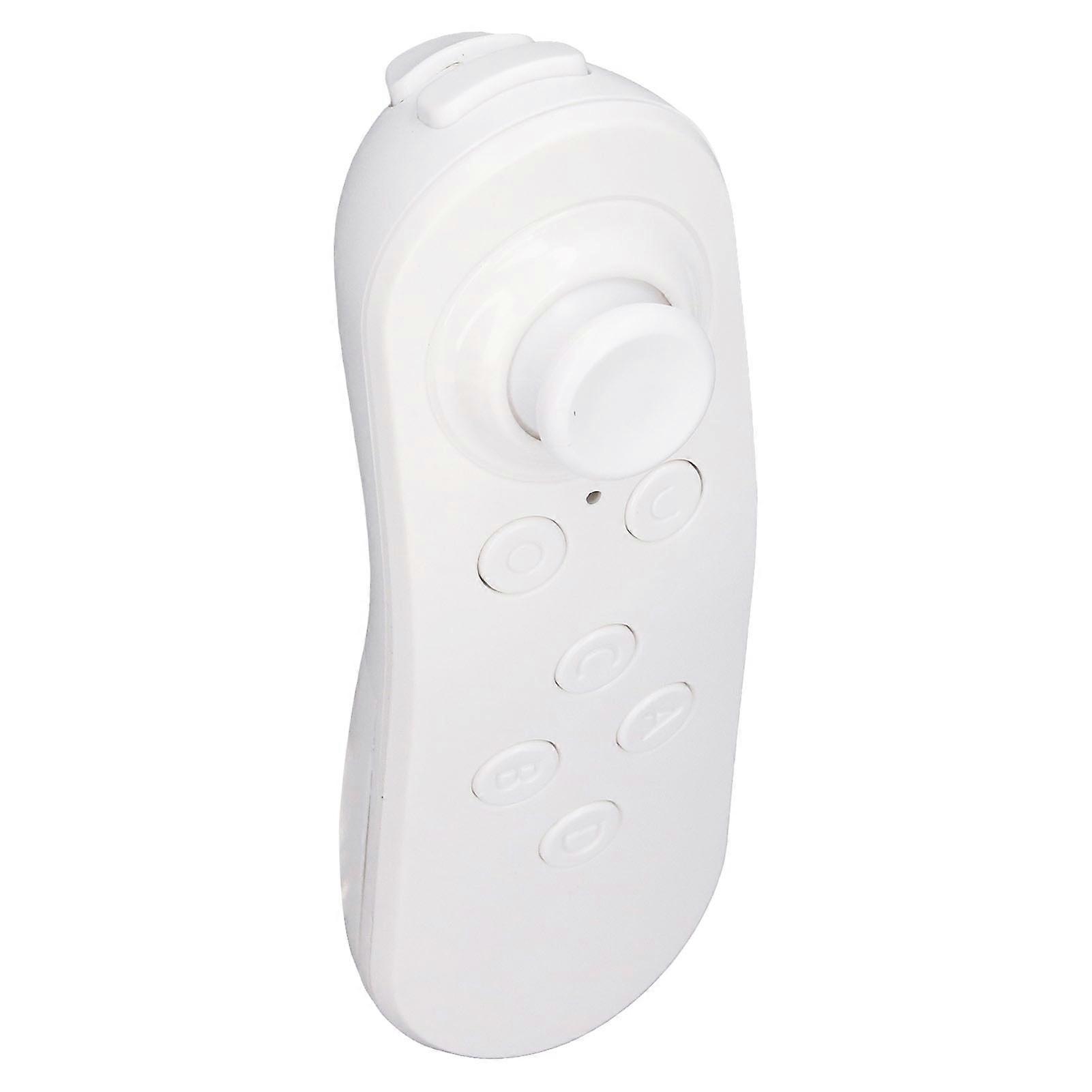VR Remote Control 4 Modes Wireless Gamepad Joystick Modern Bluetooth Gamepad for Music Game White 