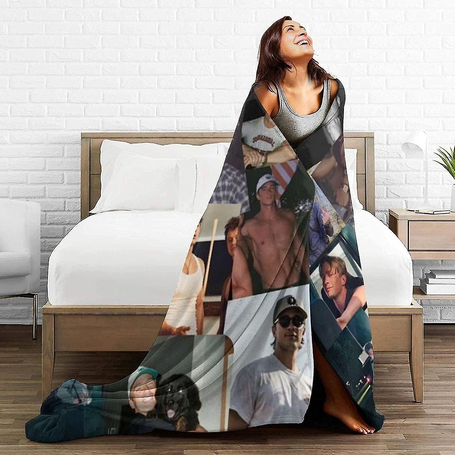 Drew Starkey Multifunctional Air Conditioning Throw Blanket Super Soft