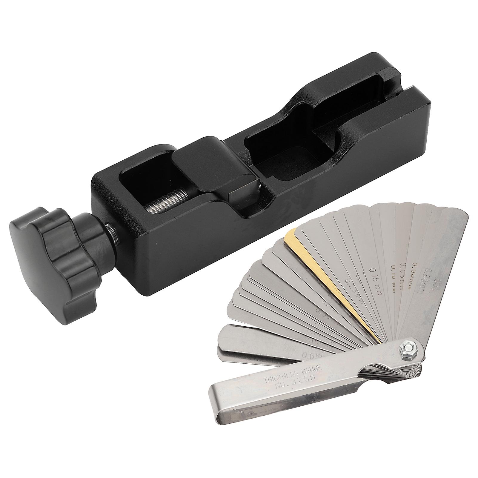 Universal Sparking Plug Gap Tool Set: Caliper Feeler Gauge for Precise Adjustment