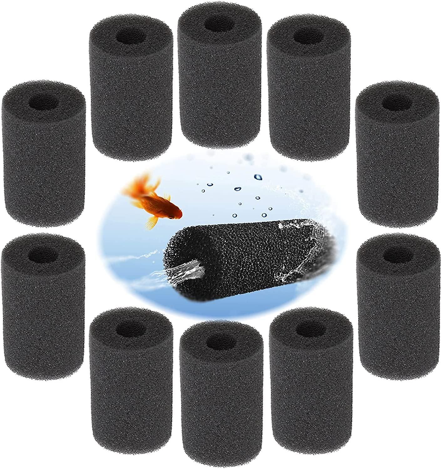 10 Pcs Sponge Inlet Filter Pre Filter Sponge Aquarium Filter Sponges Replacement Protective Foam Fil