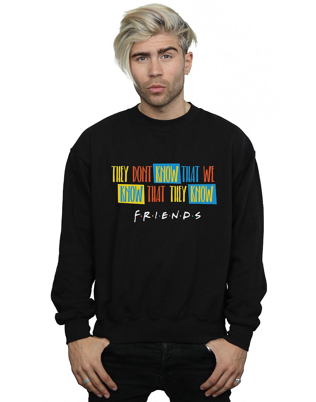 Friends Men's They Don't Know Script Sweatshirt