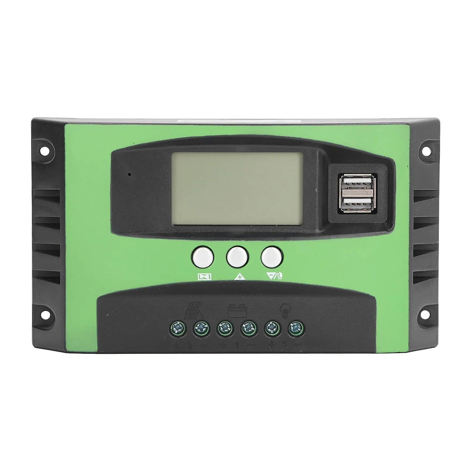 Solar panel controller high efficiency open circuit protection 24V easy installation ABS solar charge controller with~9271
