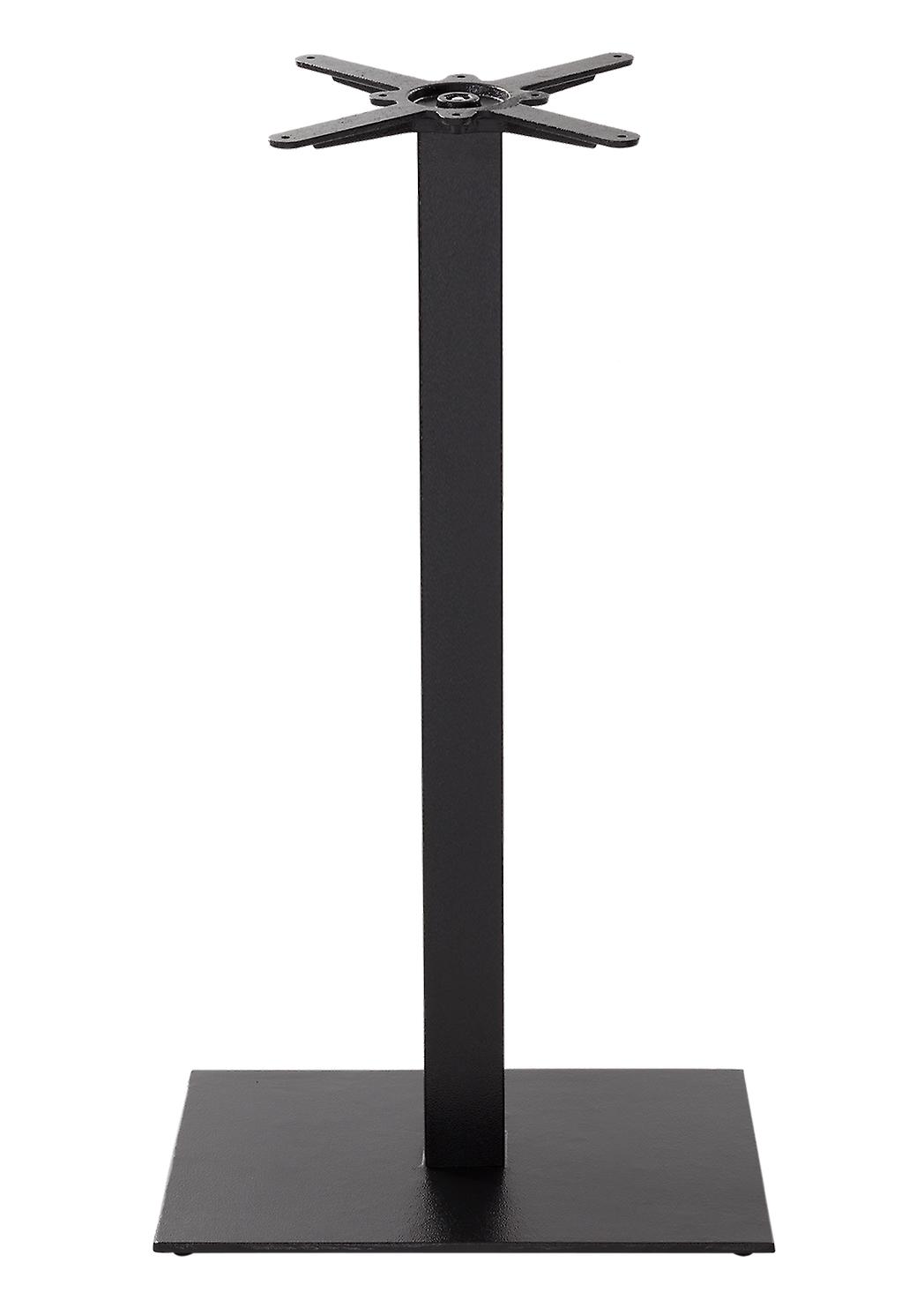 Black cast iron rectangular table base - Single 1050 mm