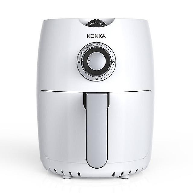 Konka Multifunction Air Fryer 1000w Oil Free Timer Function Overheat Protection Automatic Desktop 2.5l White