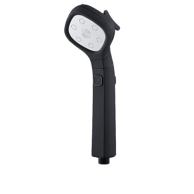 4 Gear Pressurized Shower 4 Water Modes With 1 Click 1 Key To Stop Water(matte black)
