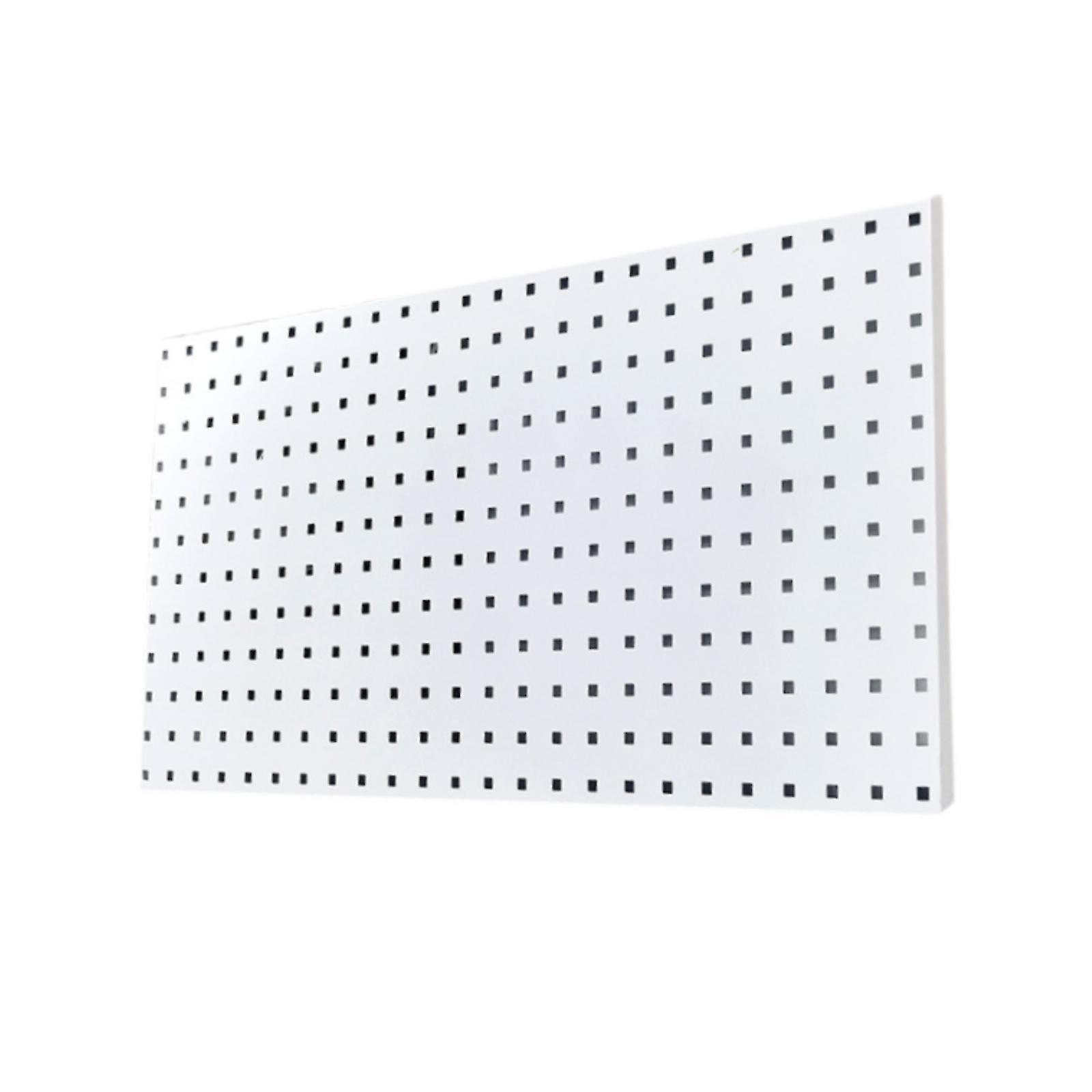 Pegboard Tool Organizer Pegboard Veggpanel for Workbench Stue Hvit