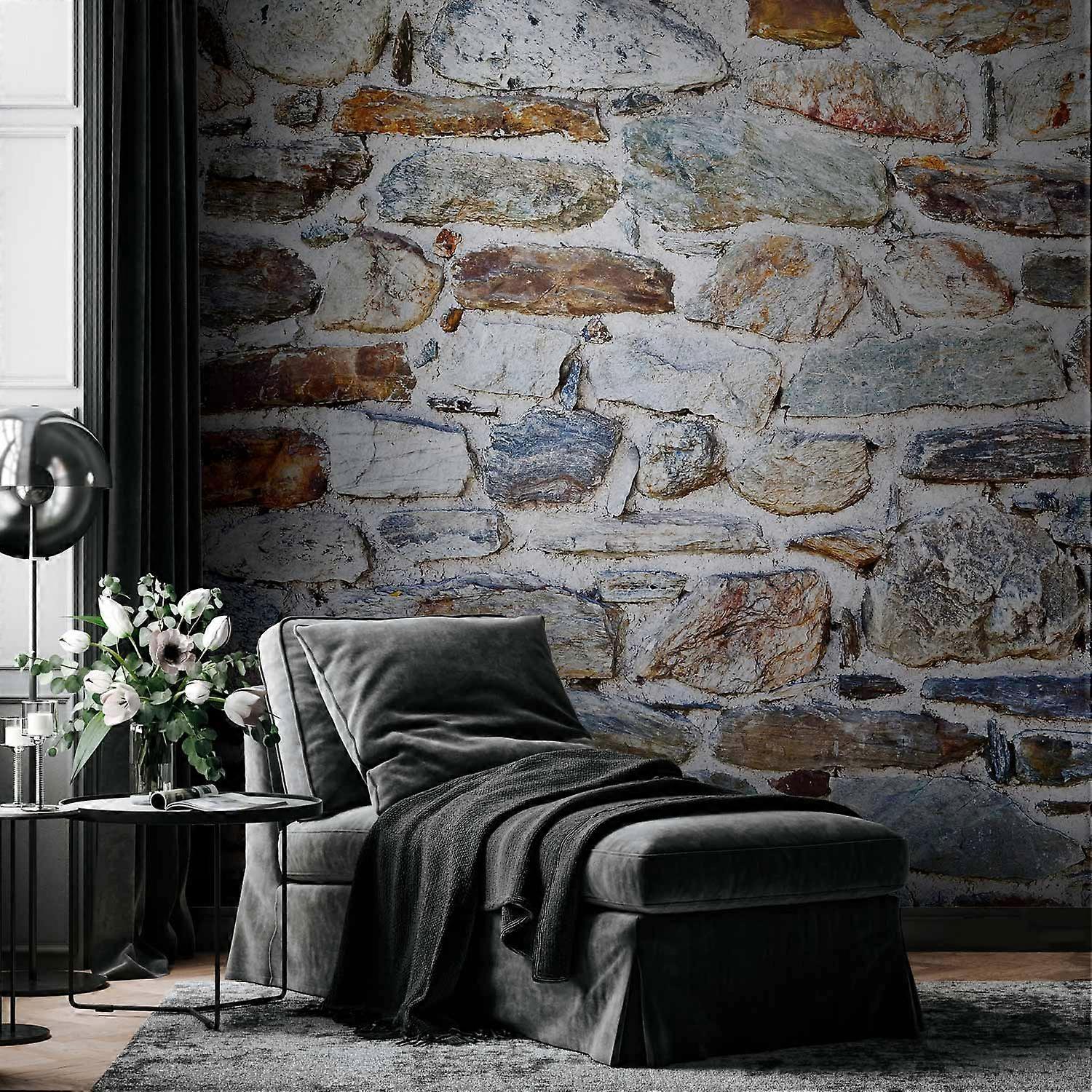 Falfestmény - kőszerkezet