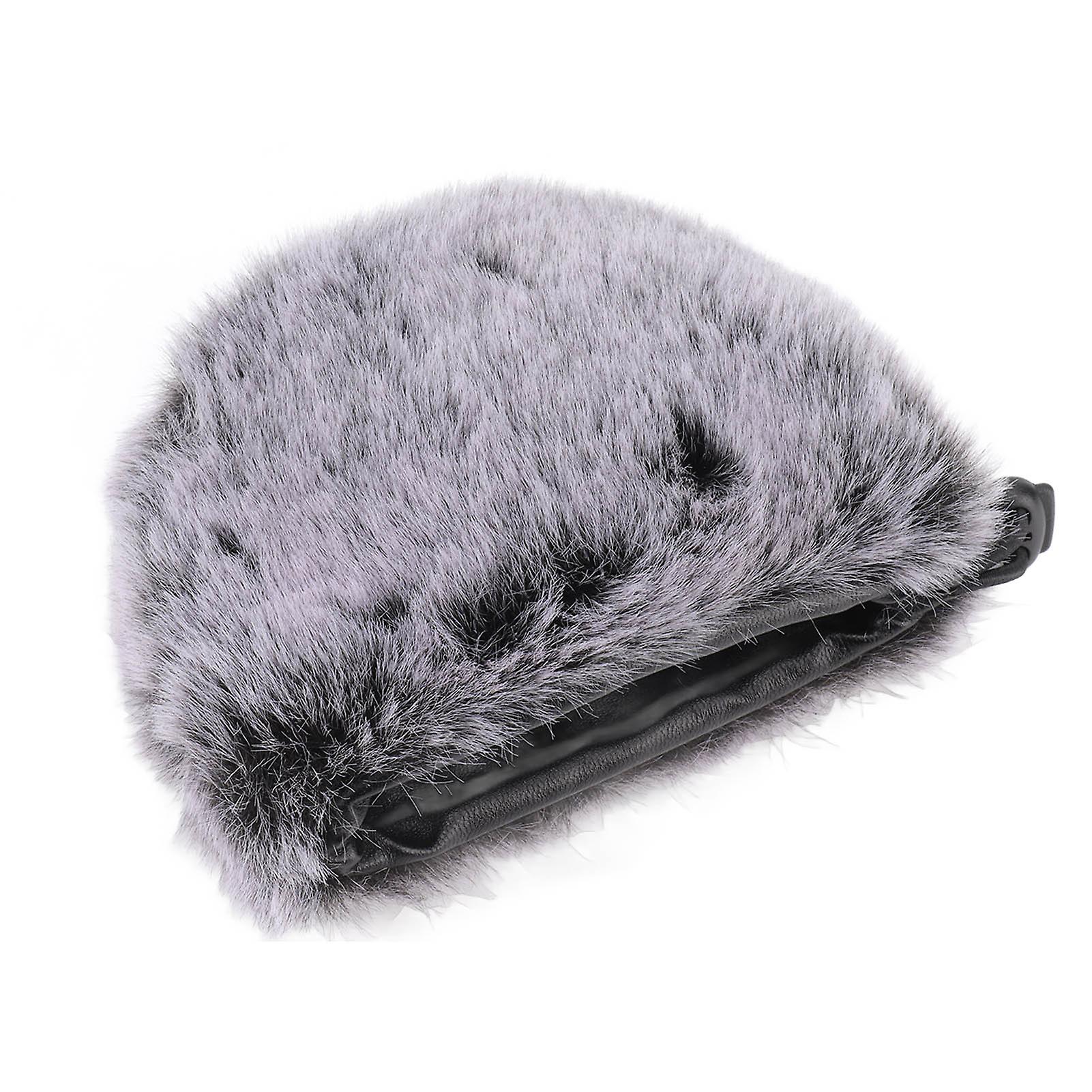 Microphone Furry Windscreen Muff Condenser Microphone Windshield Windproof Cover 