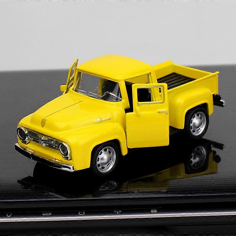 Classic Pickup Car 1/32 Scare Model Simulation Alloy Diecasts Pull Back Vehicle Toy For Boy Kids Collection