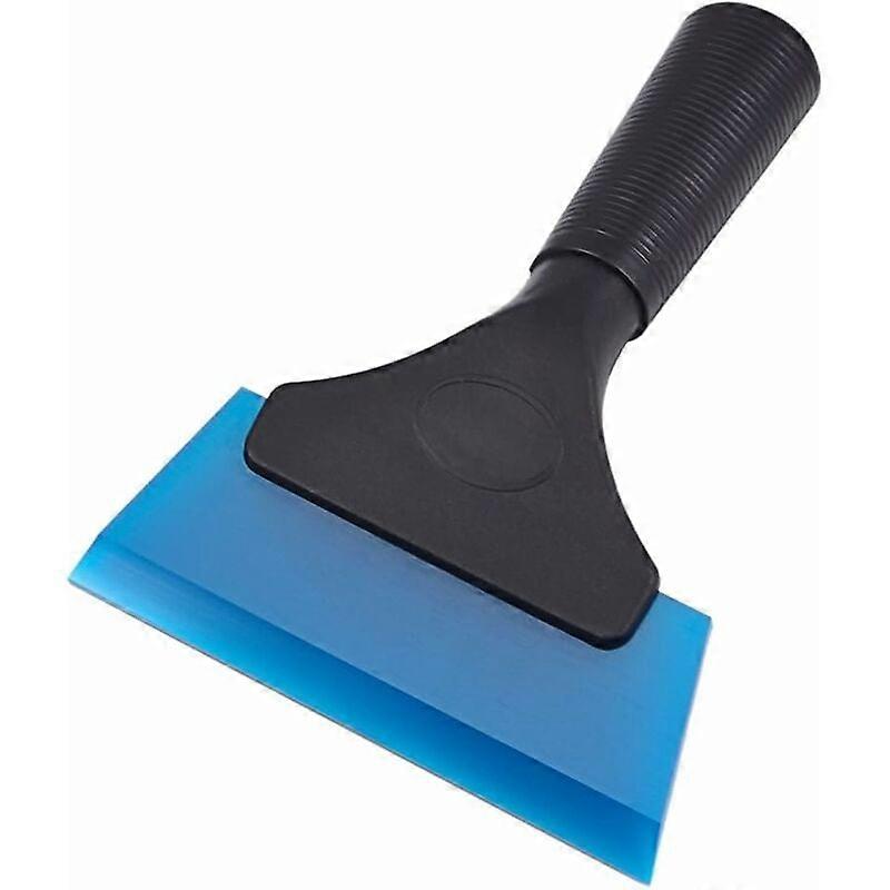 Multifunctional Silicone Bead Scraper for Bathroom, Shower Mirror, Window, Glass, Shower Door, (Blue)