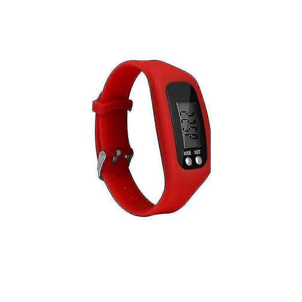 Sport Watch Bracelet Digital Lcd Pedometer Run Step Calorie Counter Bracelet
