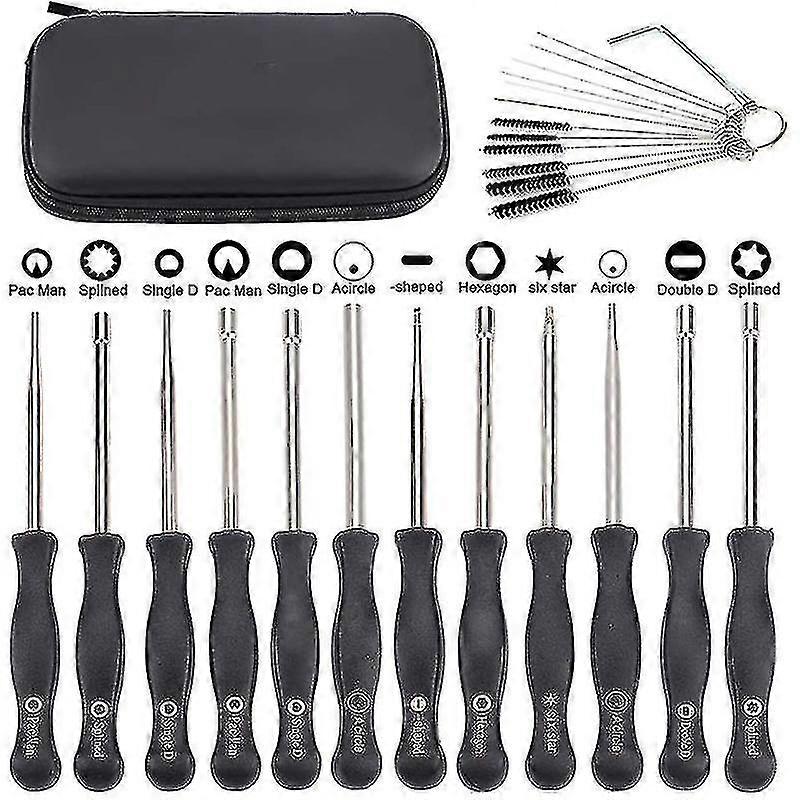 For Set of 12 Carburetor Adjustment Tools - Comprehensive 12-Piece Carburetor Adjustment Tool Set for Precision Tuning, Carburetor Adjustment Tools