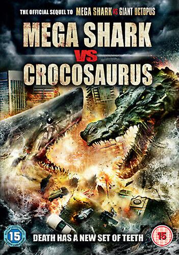 Mega Shark Vs Crocosaurus DVD (2011) Gary Stretch Ray (DIR) cert 15 - Region 2