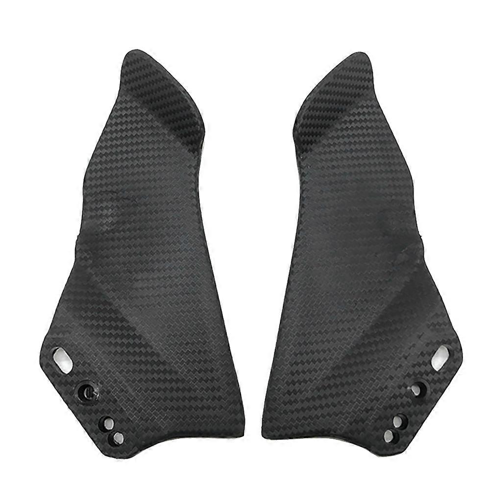 Motorcycle Fairing Front Aerodynamic Winglets Carbon Fiber Windshield Fairing Wing for H2 ZX-6R CBR