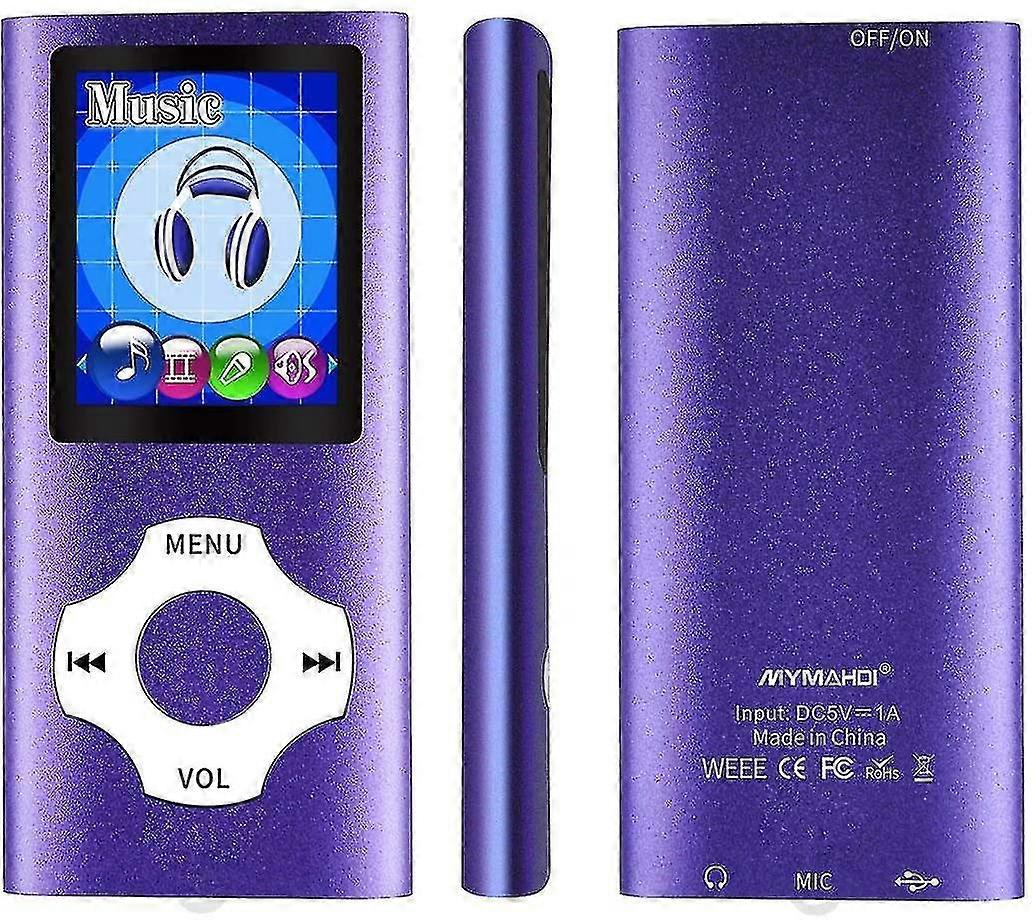 Mp3 Mp4 مشغل موسيقى مع عارض الصور الكتاب الإلكتروني قارئ صوت مسجل FM راديو فيديو