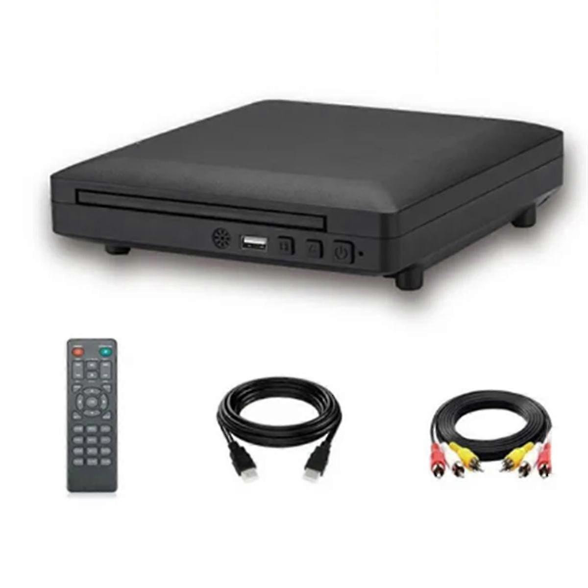 Portable DVD Player External USB and -Compatible Port Support CD VCD DVD Disc Used in Home Travelli