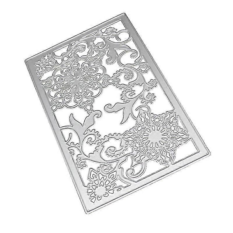 floral pattern embossing cutting dies metal stencil die cut machine template for diy paper greeting